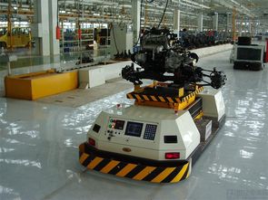 AGV小车实现无线通讯与人工装卸服务的协同作业方案